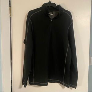 NWOT Nike Men’s FIT Therma Flex Golf Quarter Zip Sweatshirt L Black Athletic Gym